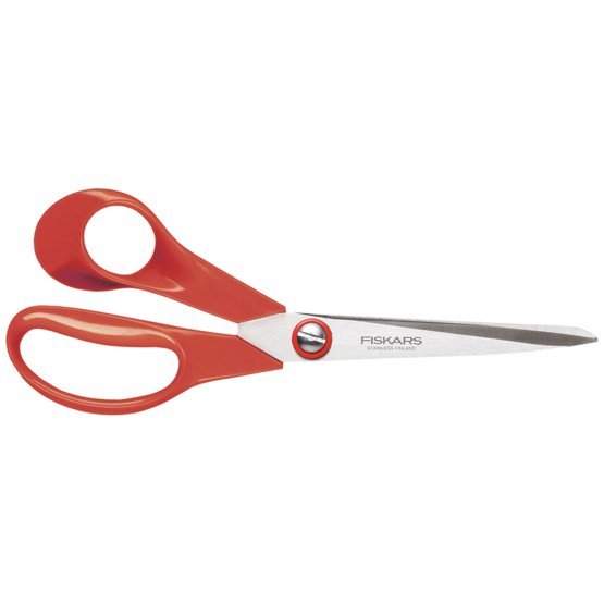 Classic Universal Scissors, Left-handed, Red